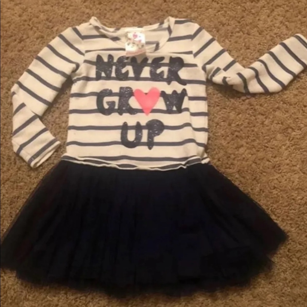 Girls tutu sweater dress